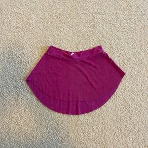 Bullet pointe ballet skirt